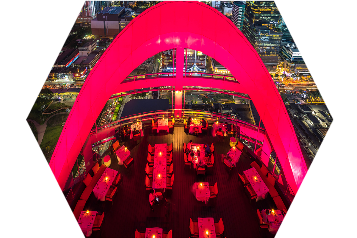 Red Sky - Best Rooftop Bar & Restaurant Bangkok